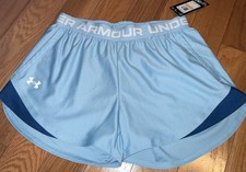 Women s Small Under Armour Play Up 2.0 Shorts, Blue