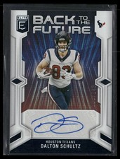 2023 Donruss Elite #BFS-DS Dalton Schultz Back to the Future Signatures #/149