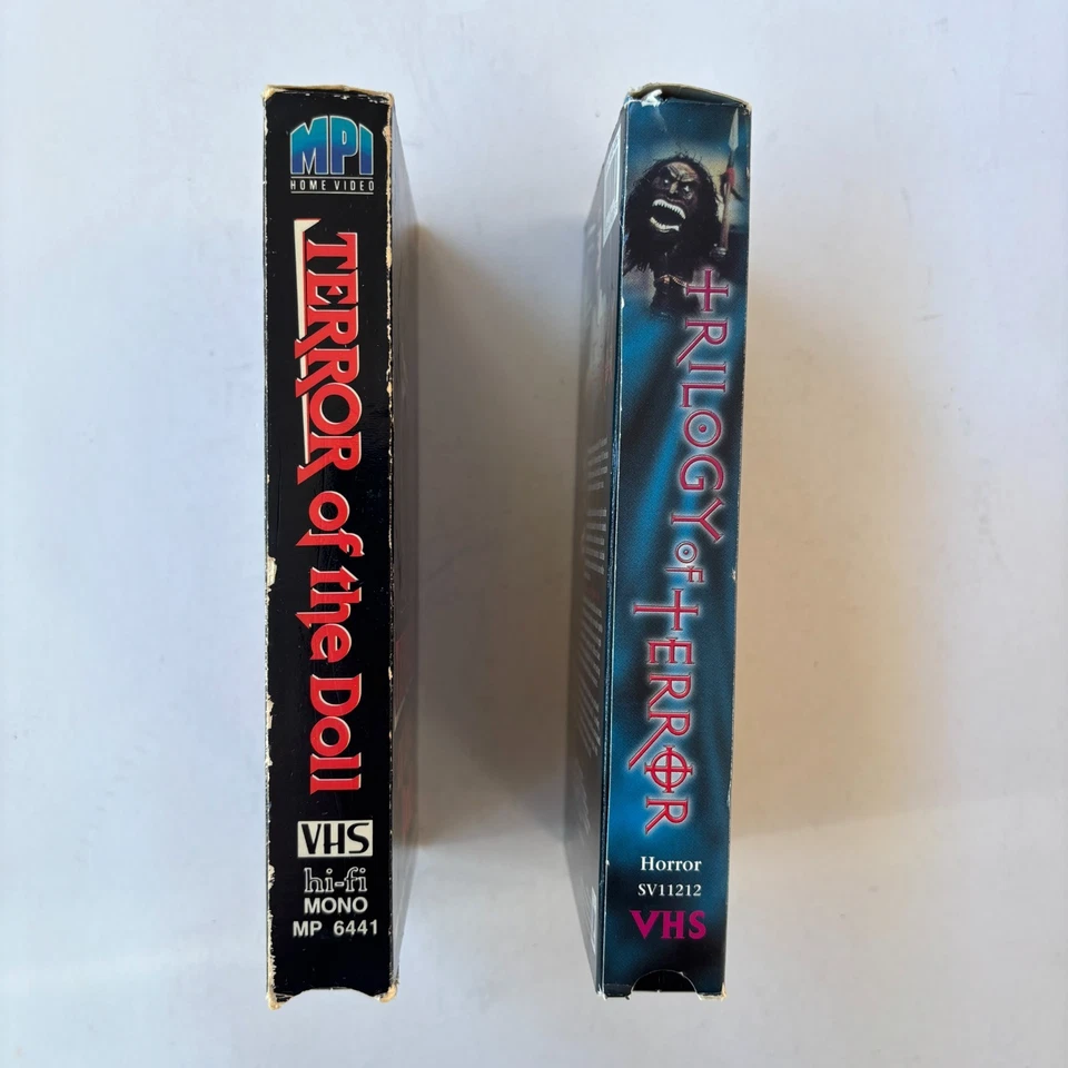Trilogy of Terror VHS Lot (2) – RARE Horror Cult Classics – Karen Black - Image 3 of 4
