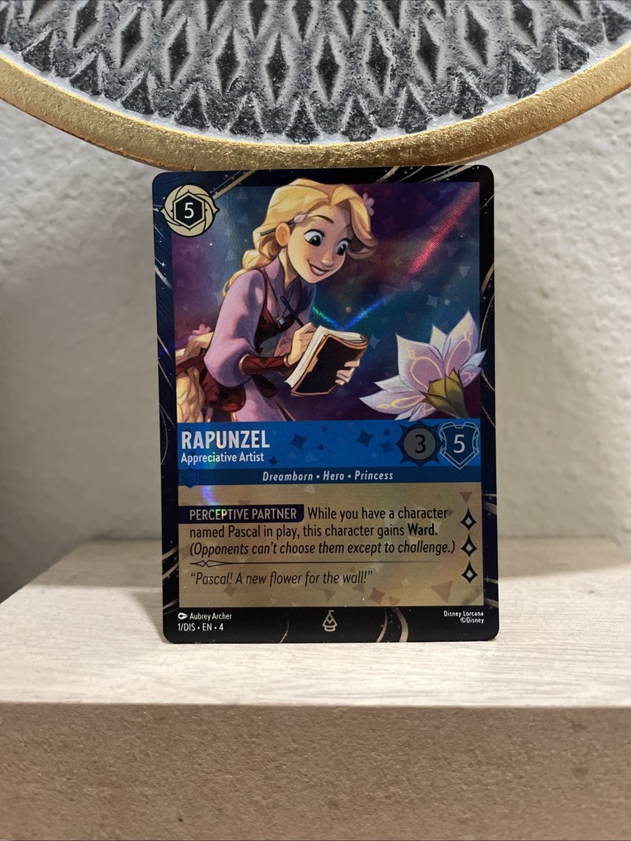 Disney Lorcana TCG Rapunzel Epcot Festival of the Arts Promo Card