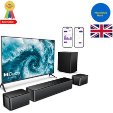 Soundbar audio surround Dolby Atmos 5.1 con subwoofer wireless - Poseidon D60