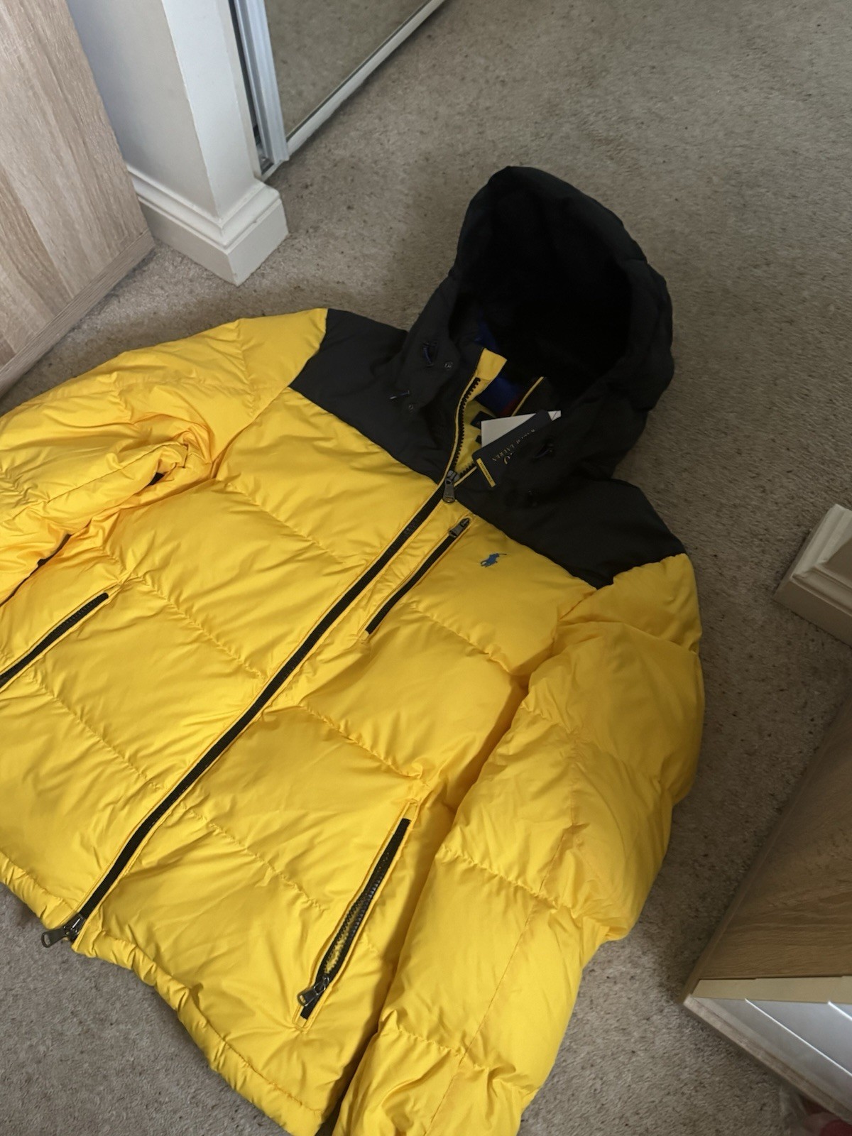 POLO RALPH LAUREN EL Cap GORHAM PUFFER / DOWN JACKET COAT, X-LARGE , RRP£445,NEW image 2