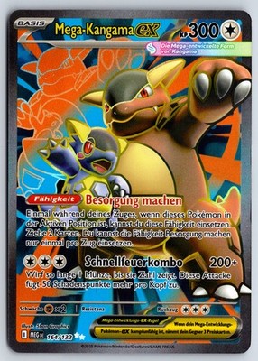 Mega-Kangama-ex Ultra Selten Mega-Entwicklung 164 NM