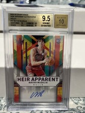 2024 PANINI COURT KINGS HEIR APPARENT MATAS BUZELIS ROOKIE AUTO /49 BGS 9.5/10