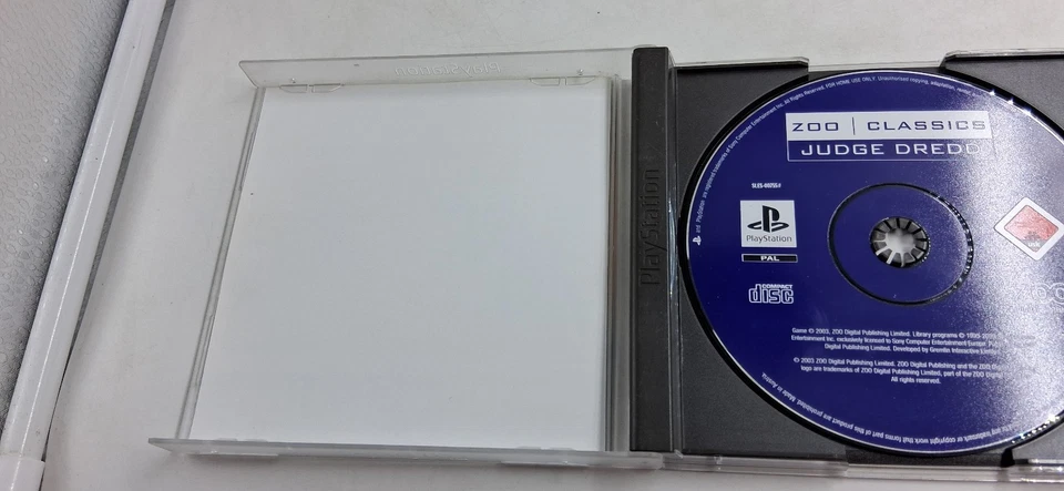 Judge Dredd PS1 / Sony PlayStation / Version Pal. Fr. / Jeu Complet !, photo 4 sur 5