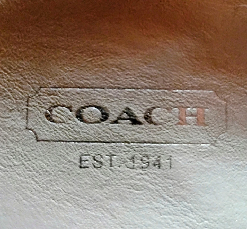 Sandalias Coach de cuero plateadas con flores talla 7B excelente estado Foto 4 de 4