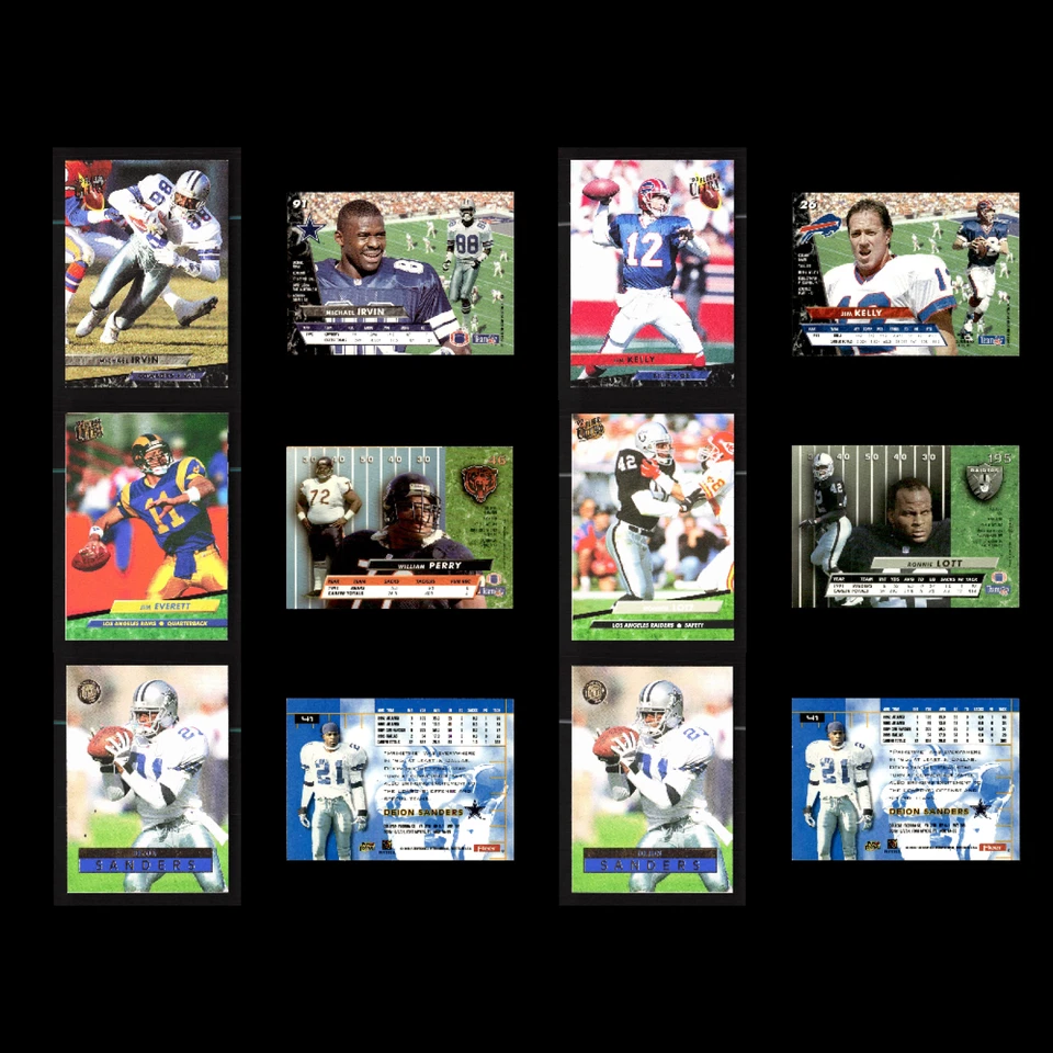 Fleer Ultra Lot 93 Inserts/Rookies/TD Kings/Die Cut/Lucky 13/Gold Medallion/HOF - Image 4 of 4