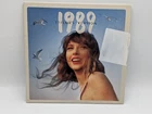SCRATCHED Taylor Swift 1989 Taylor's Version double 2 LP blue vinyl READ DESCRIP