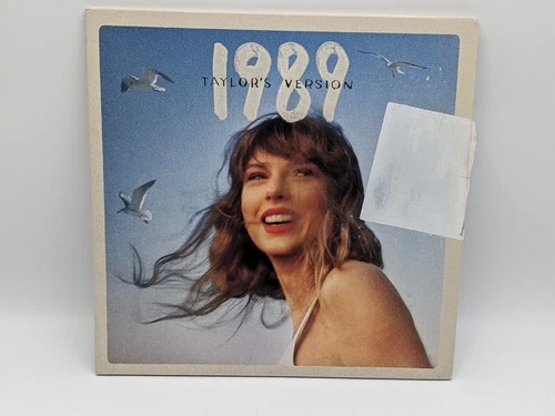 SCRATCHED Taylor Swift 1989 Taylor's Version double 2 LP blue vinyl READ DESCRIP
