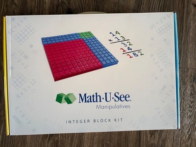 Math U See Integer Block Kit Manipulatives