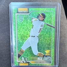 Topps 75th series 1  Nick Kurtz Rookie Top Prospects TP-14 Athletics Card