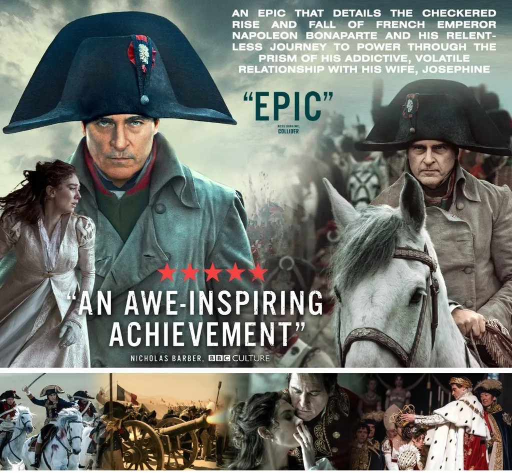 DVD Napoleon (2023)Action Movie The Original[Not Edited] All Region High Quality
