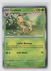 Leafeon #005/131 SV Prismatic Evolutions Holo Rare Pokemon TCG NM