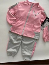 Messi collection for babies:Hooded sweatshirt and trousers, in pink and grey NEW
