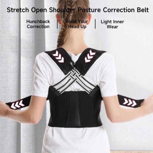 Adjustable Posture Corrector Back Support Adult Back Brace Posture Corrector - Picture 3 of 13