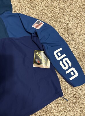 Nike 2022 USA/BEIJING Olympic ACG Gore-Tex Blue Jacket
