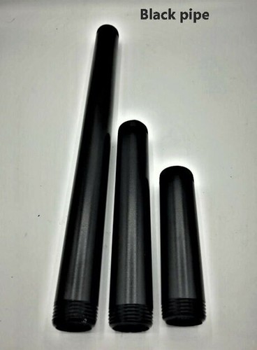 1/2" BSP MALLEABLE iron pipe and pipe fittings GREY AND BLACK , STEAM PUNK, - Picture 30 of 47