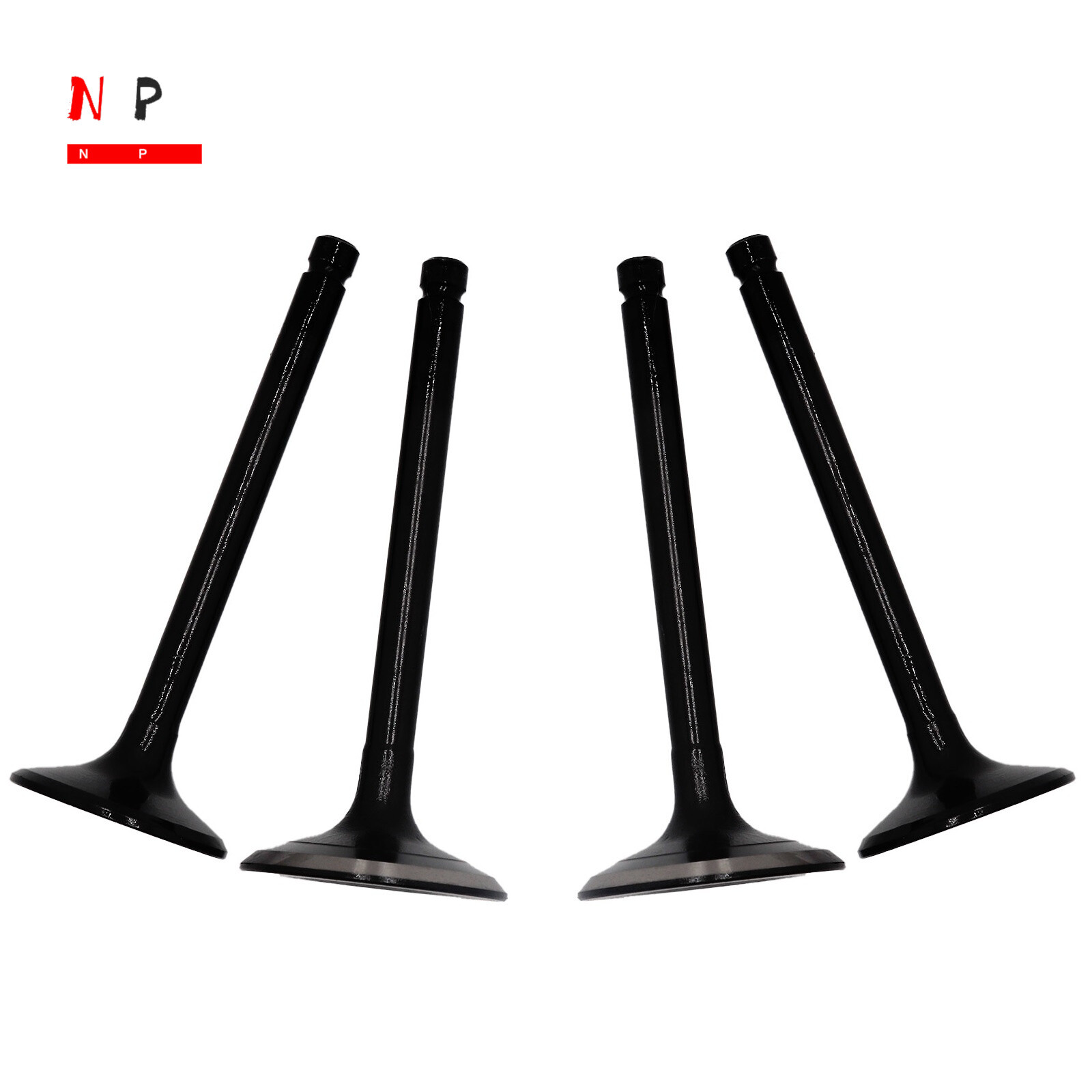 2x Exhaust Valve & 2x Intake Valve 4X7-12121-00 For Yamaha XV 750 700 Virago USA