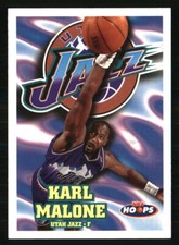 Karl Malone 1997-98 Hoops #150 BASKETBALL Card