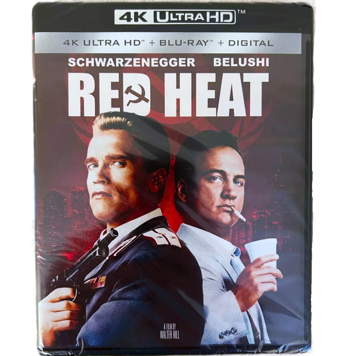 Red Heat [4k UHD + Blu Ray] Arnold Schwarzenegger James Belushi