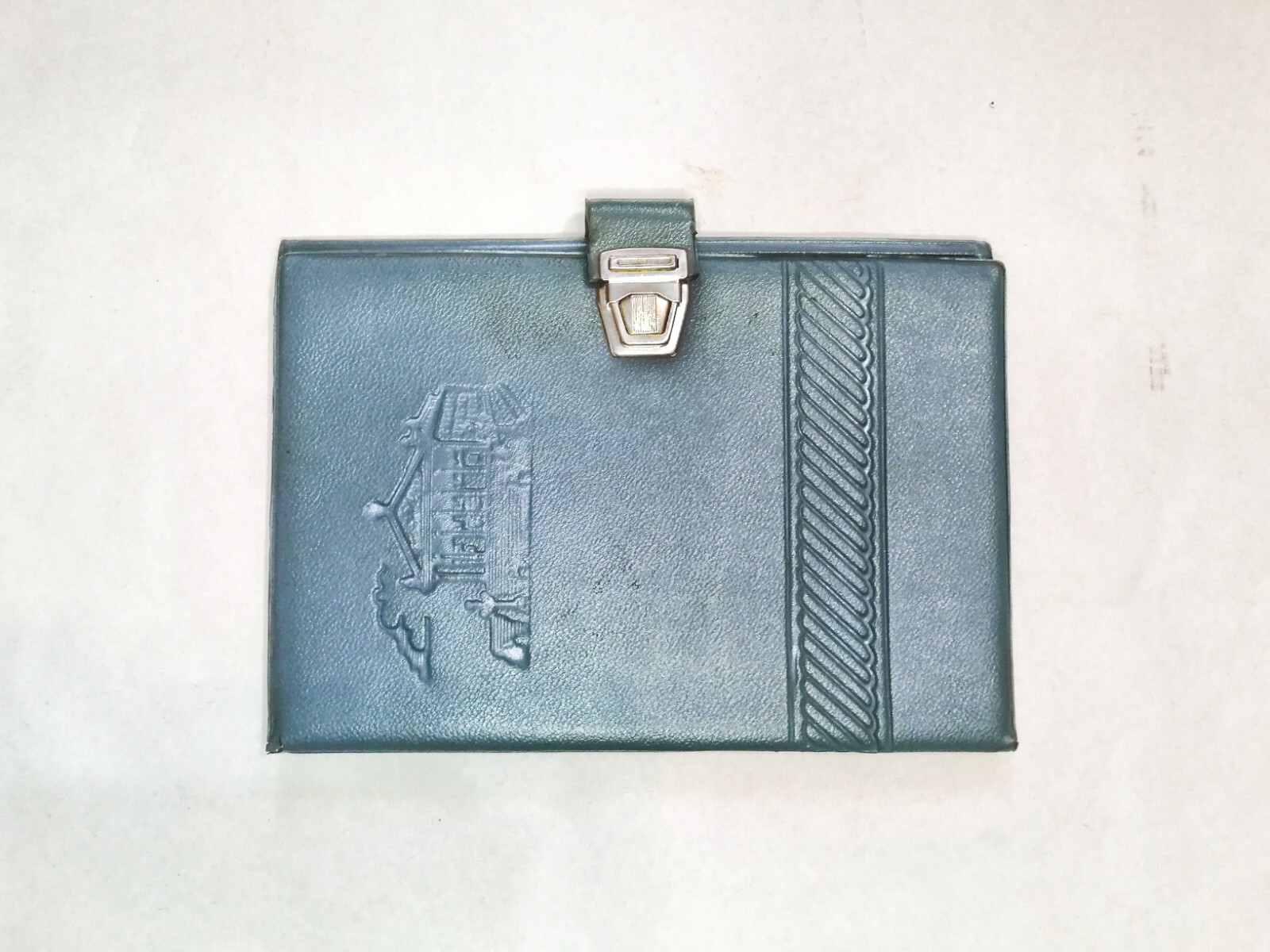 Vintage Portfolio Document Case Folder Flat Hand … - image 2