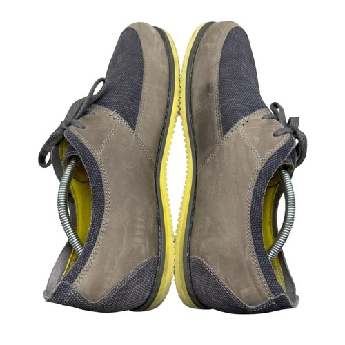 Ahnu Vibraum Sohle Harris grau Leder/Canvas Komfort Freizeitschuhe Herren Gr.12 - Bild 6 von 10