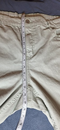 Frankie & Stella Plus High Rise Cropped Skinny Fit Jeans 22W Pistachio Green - Picture 13 of 16