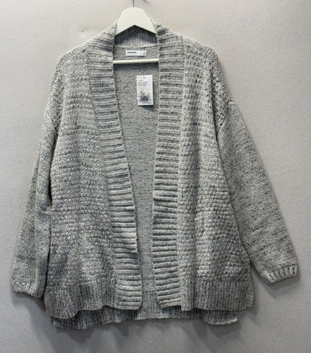 Sonoma Damen Gr. M grau The SuperSoft Open Front Cardigan Pullover