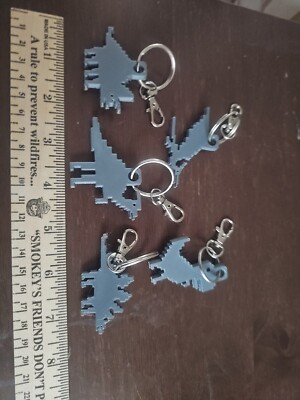 Dinosaur Keychains From Game