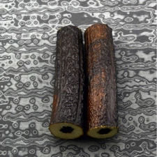 1PC POM Resin Imitation Sambar Stag Antler Horn Knife Sword Scales Handle USAAA