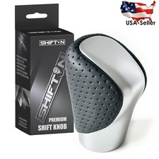 Black Silver Gear Shift Knob For Lexus Es-350 Gs-350 Gx Is-300 Nx300 Rc Rx450hl