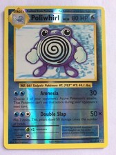 Pokémon TCG Poliwhirl Base Set 38/102 Regular 1st Edition Uncommon