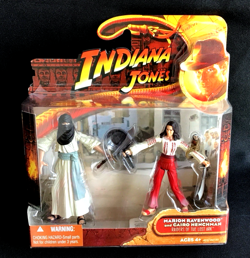 Indiana Jones Raiders of the Lost Ark Marion &Henchman Deluxe 2pk Hasbro 2008