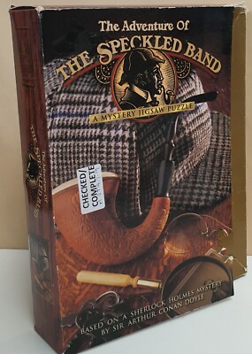 The Adventure of The Speckled Band Mystery Jigsaw Puzzle with Short Story  1000pc