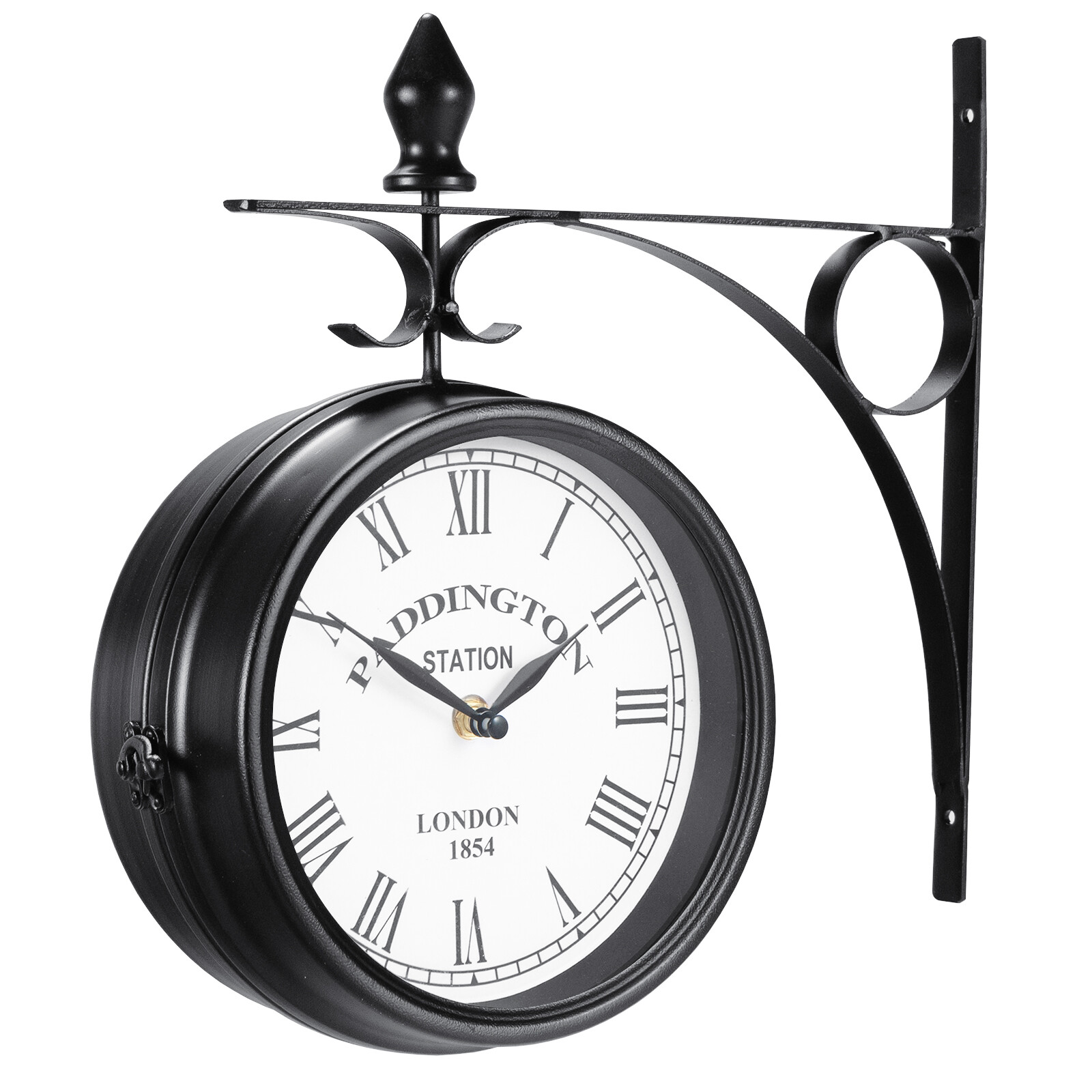 Outdoor Garden Paddington Station Classic Wall Clock Double Sided Clock