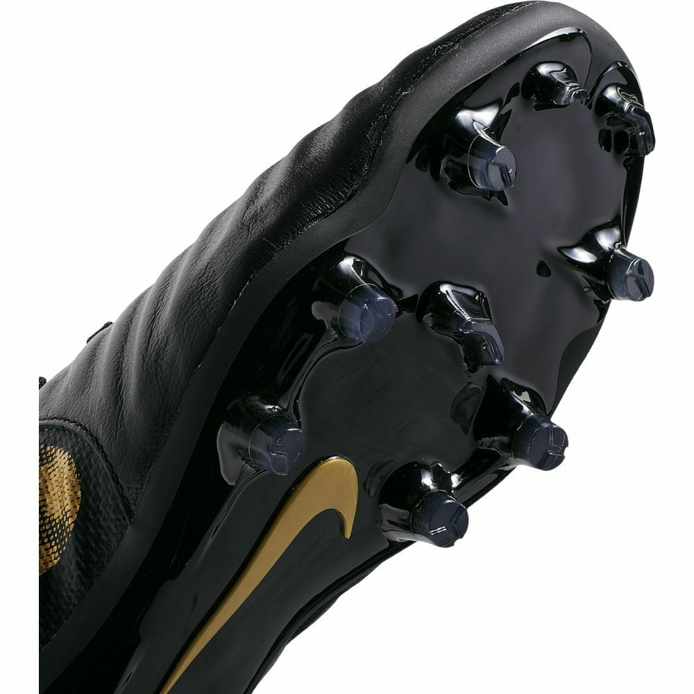Nike JR Legend 7 Elite FG Soccer Cleats Black Gold AH7258 Nike JR Legend 7 Elite FG Soccer Cleats Black Gold AH7258