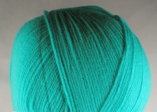 Wolle, türkis, Sonstige, 400 g, 1200 m, Polyacryl, Stricken, Häkeln, Basteln