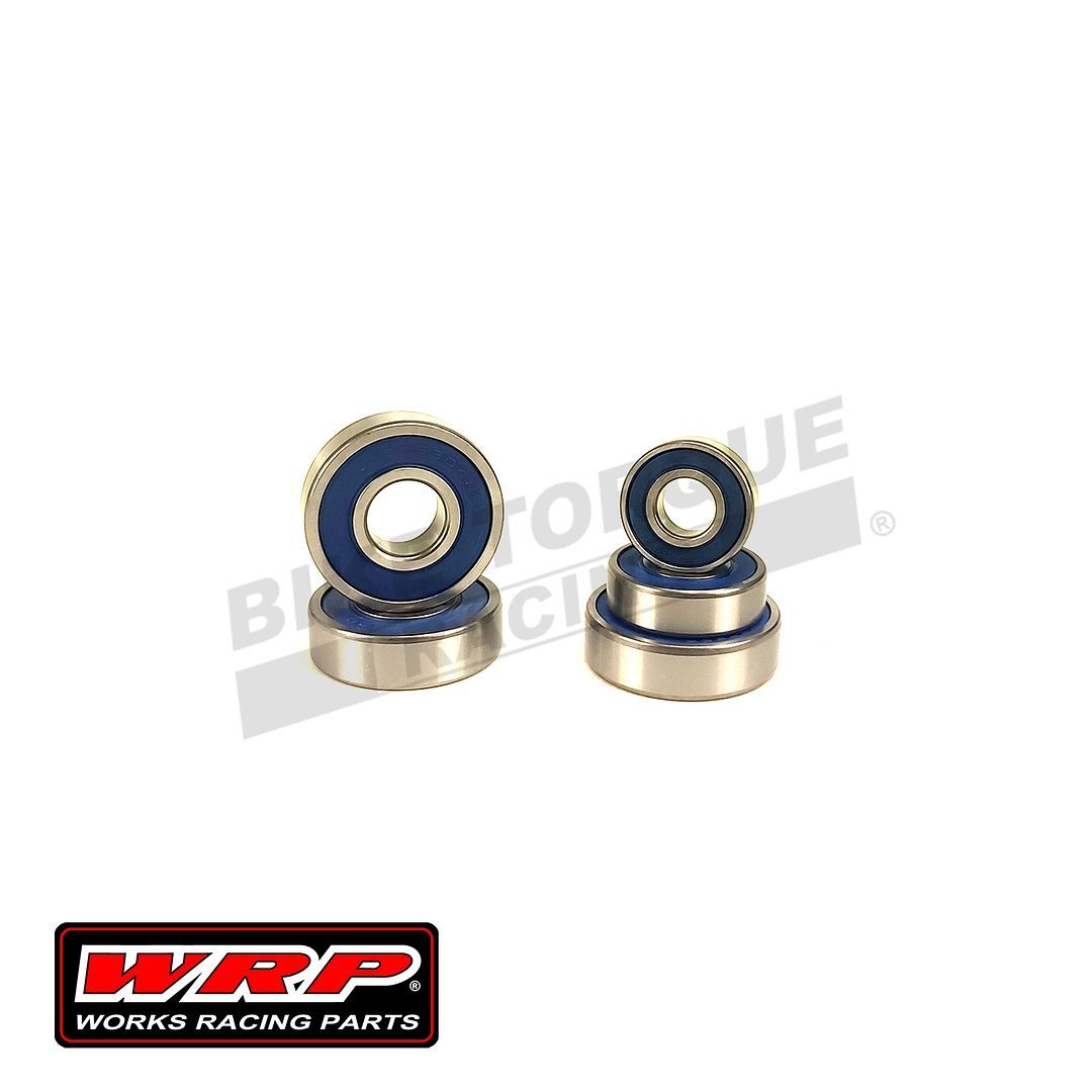WRP Front and Rear Wheel Bearing Kit to fit Harley Davidson FXLR Low