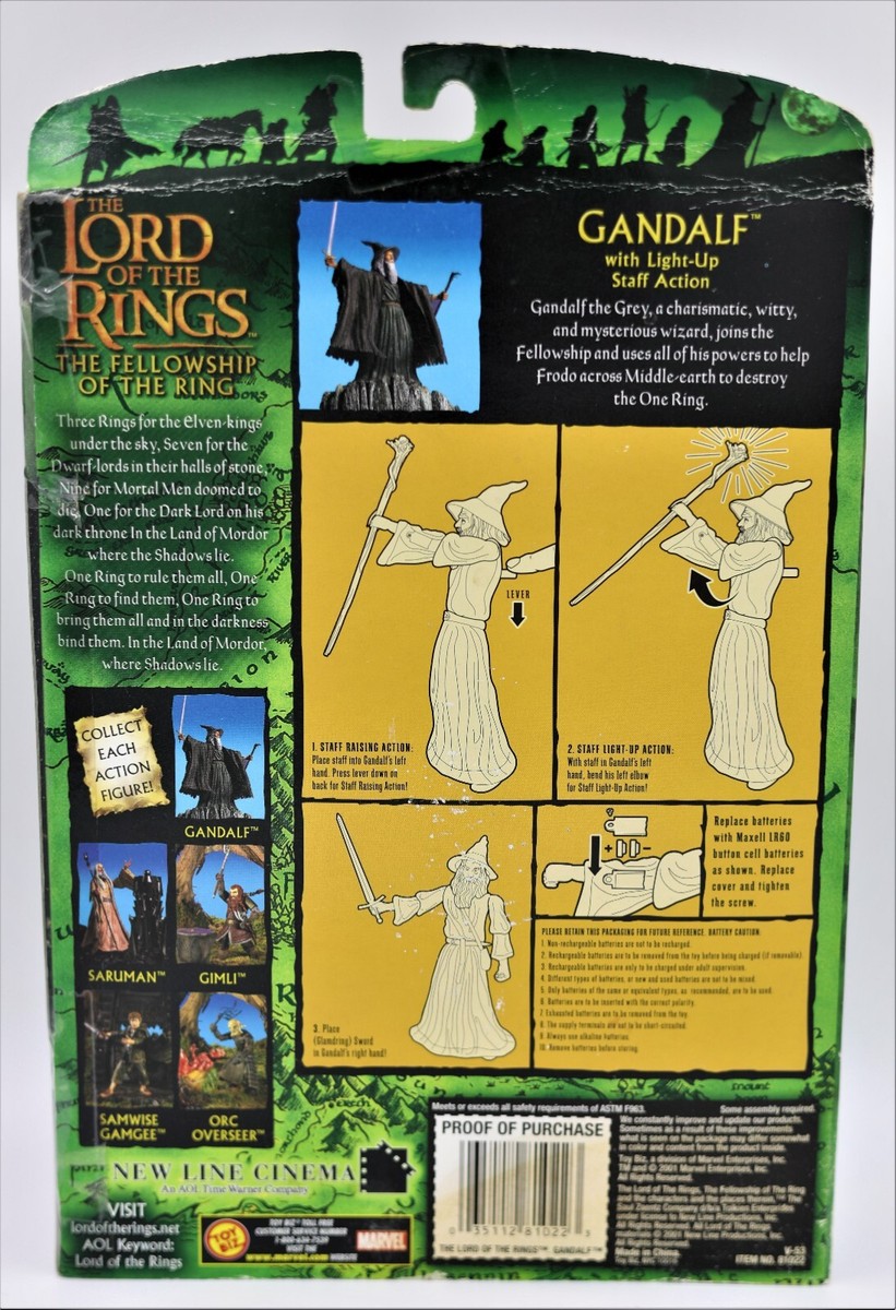 Lord of the Ringsファンタジーキャラクターフィギュアセット10体 Lord of the Rings 10 Primary Action Figures Lot in Box never