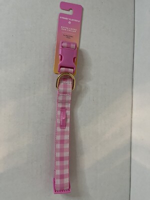 Stoney Clover Lane x Target - XL Extra Large Dog Collar over 90 lbs-Pink Gingham