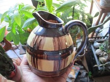 Ancien Pichet Broc a Vin Terre Cuite tel Tonnelier Tonneau Barrique Déco Bistrot