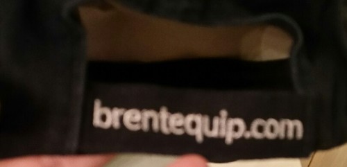 Gorra de béisbol Brentequip.com negro gorra correa ajustable NUEVO SIN ETIQUETAS - Imagen 2 de 3