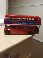 Corgi Mettoy Routmaster Bus London Transport RM 2071 Tinplat Clock Work