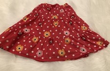 Gymboree Blooming Nautical Dot Poppy Tiered Skirt Size 5
