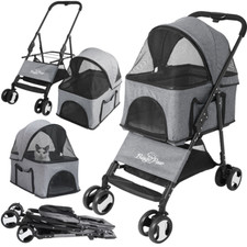 Bingopaw Hundebuggy Hundebox 2in1 Hundewagen Faltbar klappbar Katze Buggy Jogger