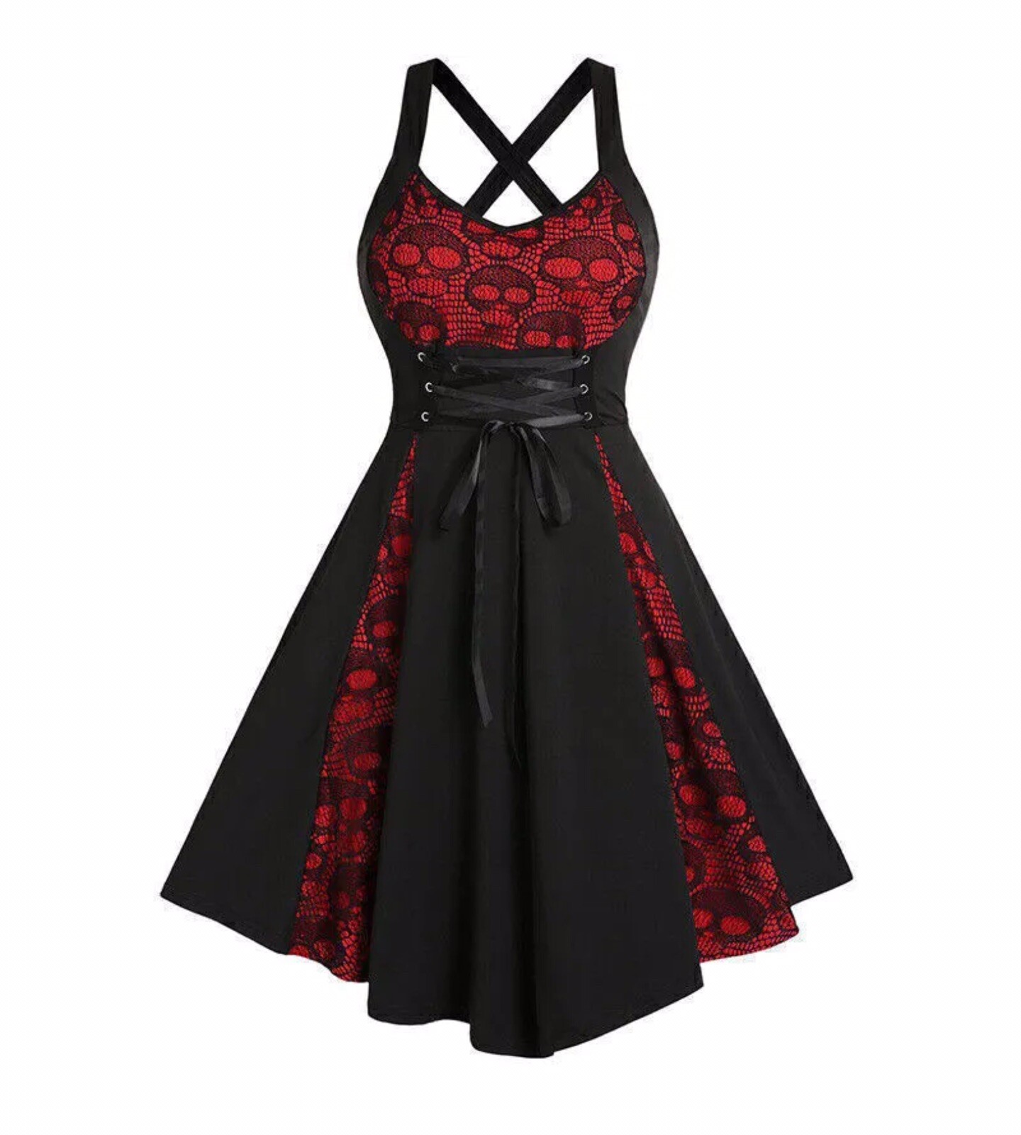 Mujer Medieval Renacimiento Gótico Disfraz Halloween Cosplay Elegante Maxi Vestido