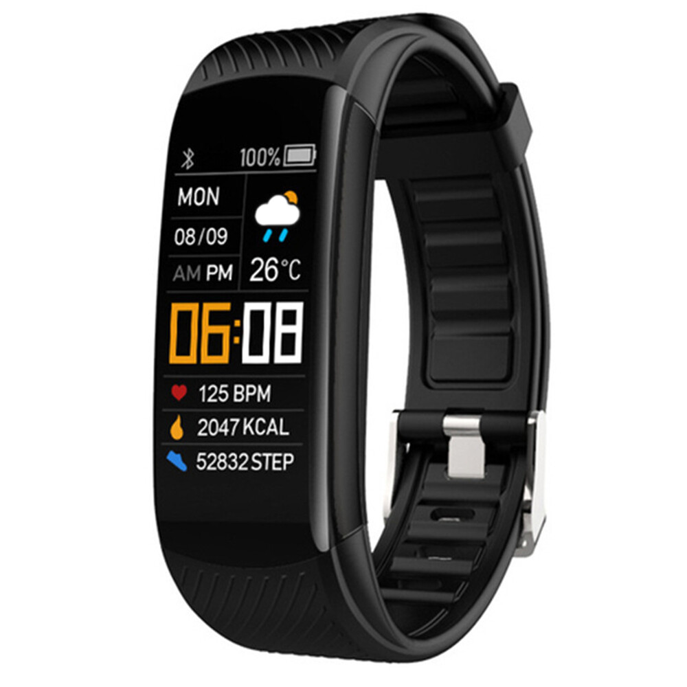 Men Fitness Watch Heart Rate Monitor Blood Pressure Bluetooth