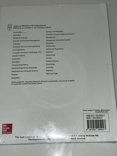 Essential Statistics International Student Addition McGraw-Hill With CD ~ SEALED - Picture 15 of 24