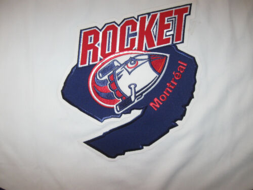 Camiseta deportiva de hockey vintage de Montreal Rocket para hombre XL Bauer QMJHL Quebec Major Junior - Imagen 3 de 9