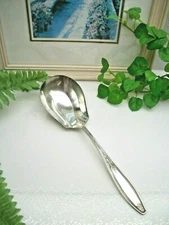 Oneida Rockford Silver  CLAYBORNE Silverplate Casserole Berry Serving Spoon 1929